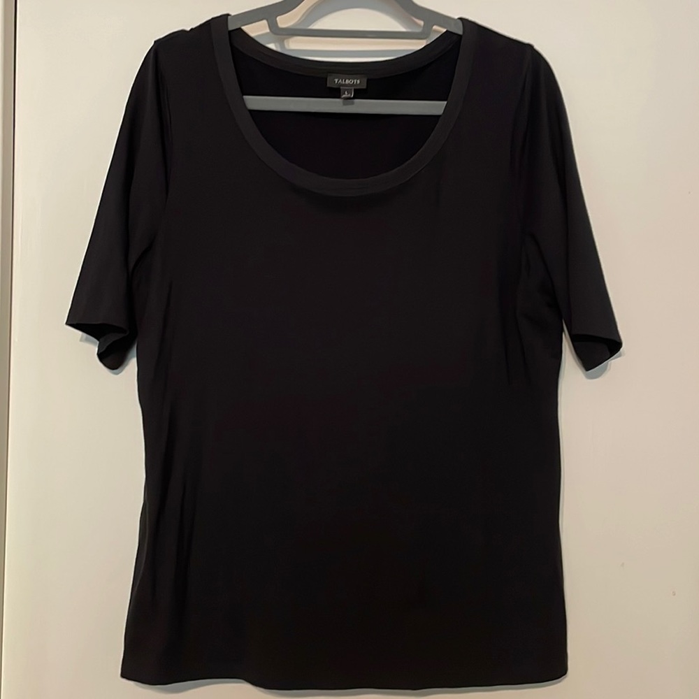 Talbots black size Large t-shirt